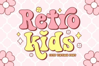 Design Retro Fonts for Kid-Friendly Projects