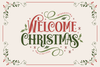 Christmas Fonts for Welcoming Holiday Designs