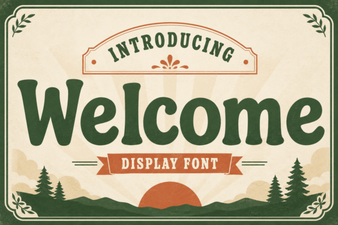 Crafting Creative Projects with Welcome Fonts