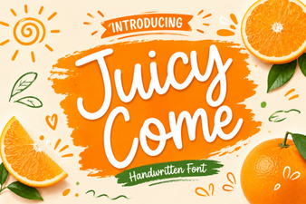 Juicy Come Font: Creative Typography for Bold Projects